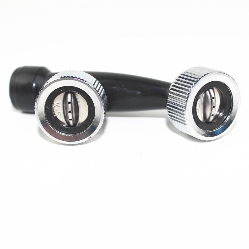 K-5电动喷雾器需高压双喷头农用扇形雾化园林打药机省农药3眼3孔