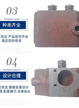 常州常发金冠柴油机缸头 cf28cf30水冷柴油机配件气缸盖总成跨境