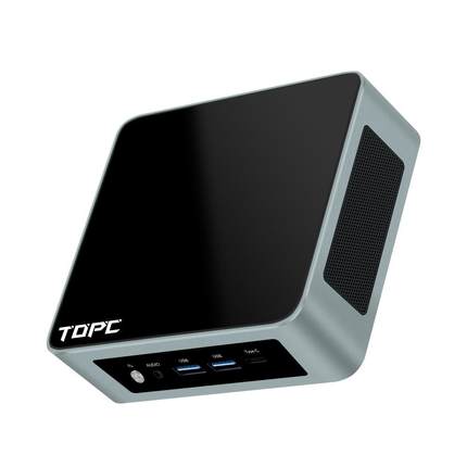 TOPC AMD迷你电脑主机R5 7530U微小型台式mini PC DDR4+ 3200Mhz
