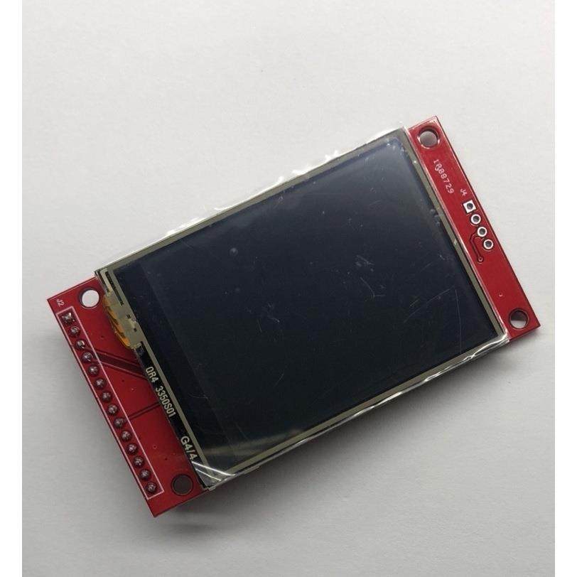 全新2.4寸 串口TFT模块 带触摸 ILI9341, 带SD卡座-lh