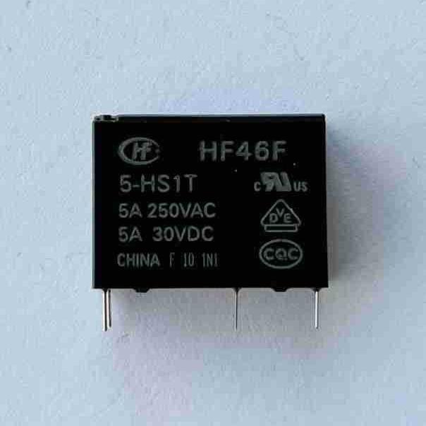 宏发继电器HF46F/5-HS1T优质正品现货