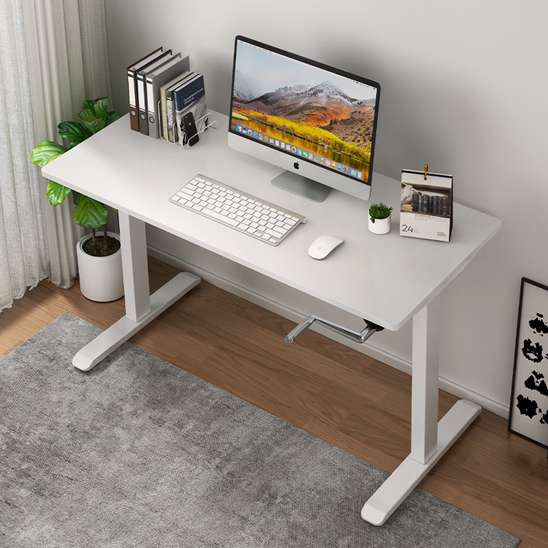 爱美卓手摇升降学习桌书桌学生家用台式电脑桌初中生写字台课桌子