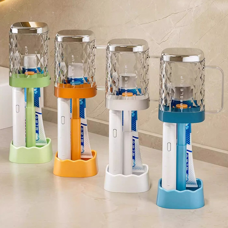 学生宿舍刷牙杯创意可定制刻字住校生牙缸倒放收纳盒网红牙具杯