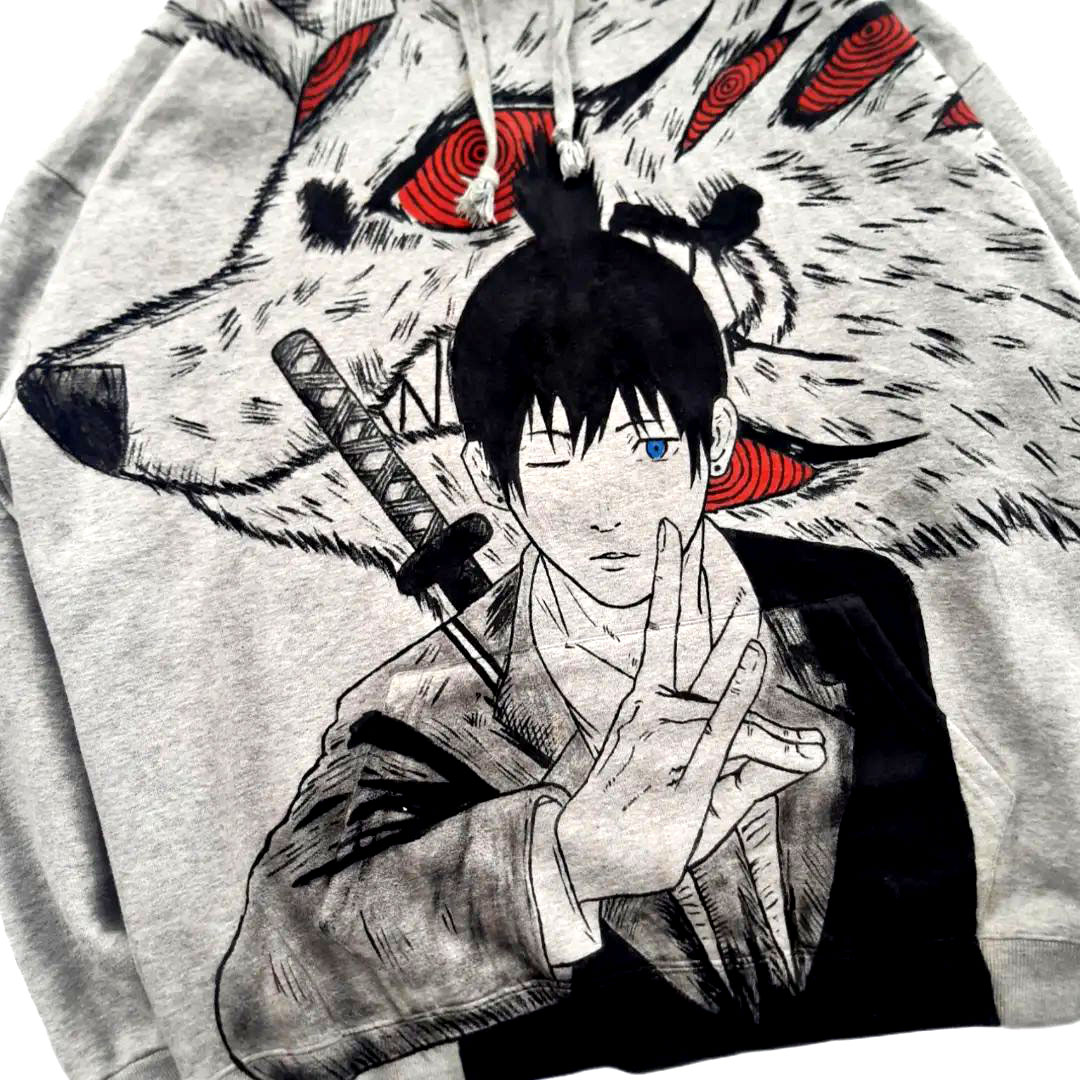 Graffiti Aki Hayakawa早川亚希 Chainsaw Man电锯人原创Y2K卫衣