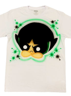飞天小女警The Powerpuff Girls滑板unisex kawaii Comic短袖rare
