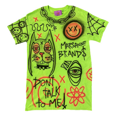 amekaji涂鸦喷绘Graffiti spray painting滑板Skateboards短袖tee