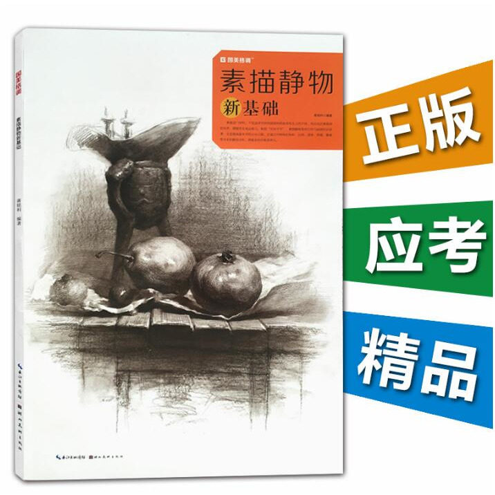 正版 国美格调素描静物新基础静物画素描美术绘画书籍技法结构联考校考临摹范本画初学入门教学教程教材素描速写书入门自学书籍