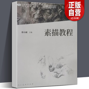 素描教程 邢小刚 正版包邮 人民美术出版社 中国高等艺术院校精品教材大系9787102088204