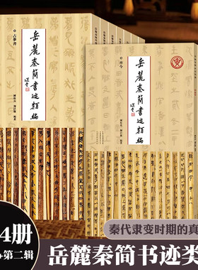 7册可选岳麓秦简书迹类编陈松长