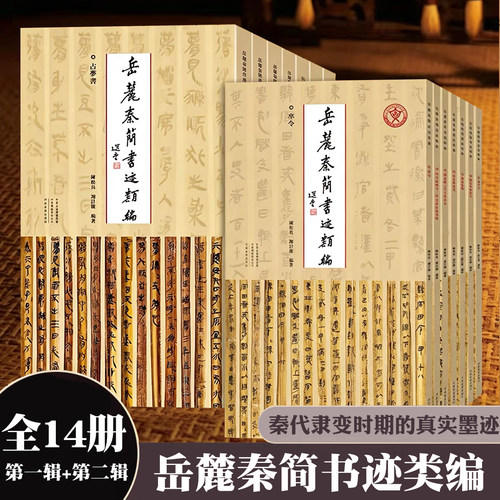 7册可选岳麓秦简书迹类编陈松长