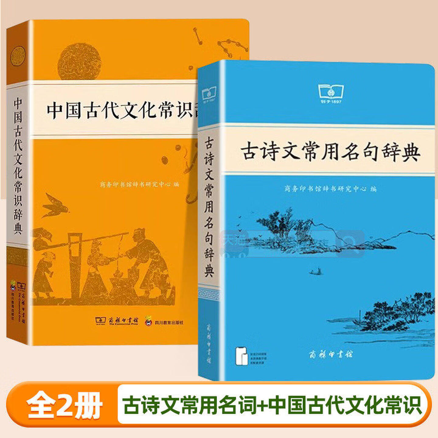 中国古代文化常识辞典 古诗文常用名句辞典古汉语文言文辞典阅读理解专项训练初中通用七八九年级语文初一二三必读课外阅读书籍图片