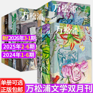 万松浦杂志2026年3/2/1期2025年6-2期2024年6册大型文学双月刊纯文学长篇中短篇小说散文随笔诗歌山东文艺出版社《万松浦》第22期