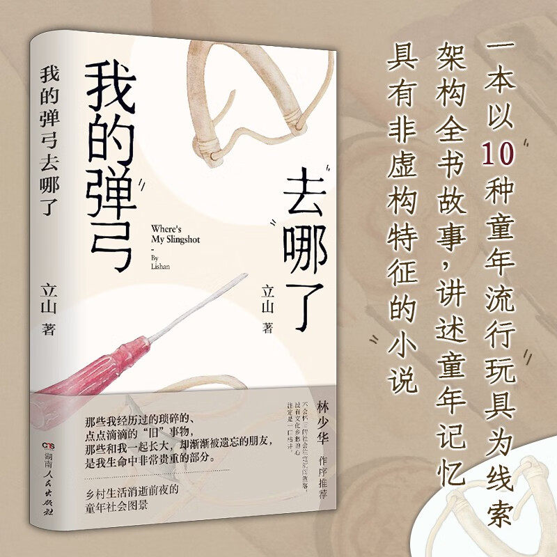 我的弹弓去哪了 立山 著 正版包邮 现代/当代文学 领读文化 一本以10种童年流行玩具为线索 讲述童年记忆 乡村生活 配以彩色插图