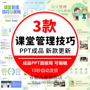 教师课堂管理教学活动提高学生学习效率实现教学目标PPT含内容