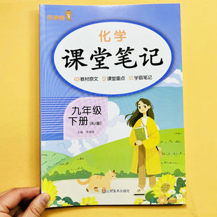 新课堂笔记化学九年级下册人教版全套7本语数英道法历史物理化学初三下册课本提前学课前预习新课教材讲解读电复习备教案篇乐学熊