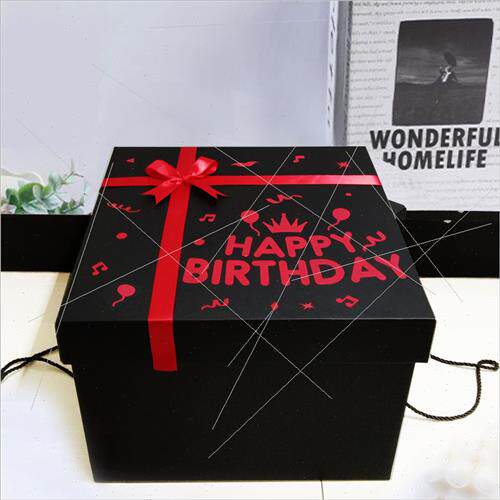 厂家Ins风网红盒子超大礼物盒礼品盒零食盒包装盒生日礼盒大容量