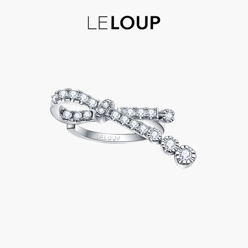 LELOUP原创蝴蝶结戒指女