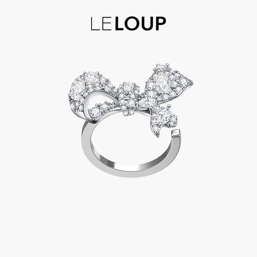 LELOUP蝴蝶结戒指耳钉