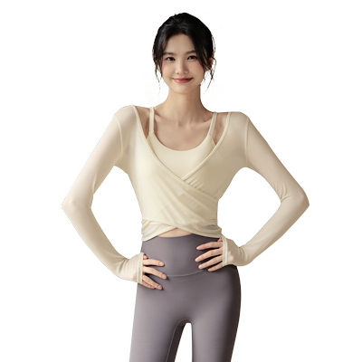 SQSF带胸垫气质显瘦瑜伽服套装
