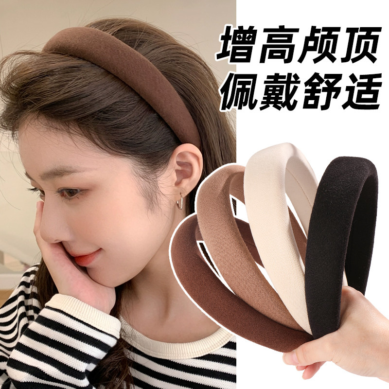 时尚舒适海绵发箍秋冬头饰图片