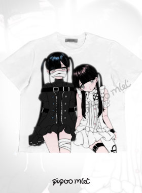 PIPOO×共生虫联名原创插画T恤