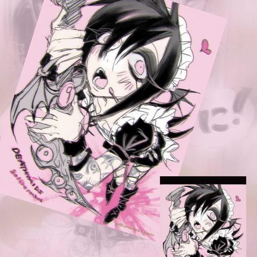 无料FYS-日本插画师galthanachos插画pvc透卡小卡