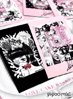 芭菲甜品的魔法-RACHEL LI公举原创二次元动漫UV浮雕亲签款拍立得