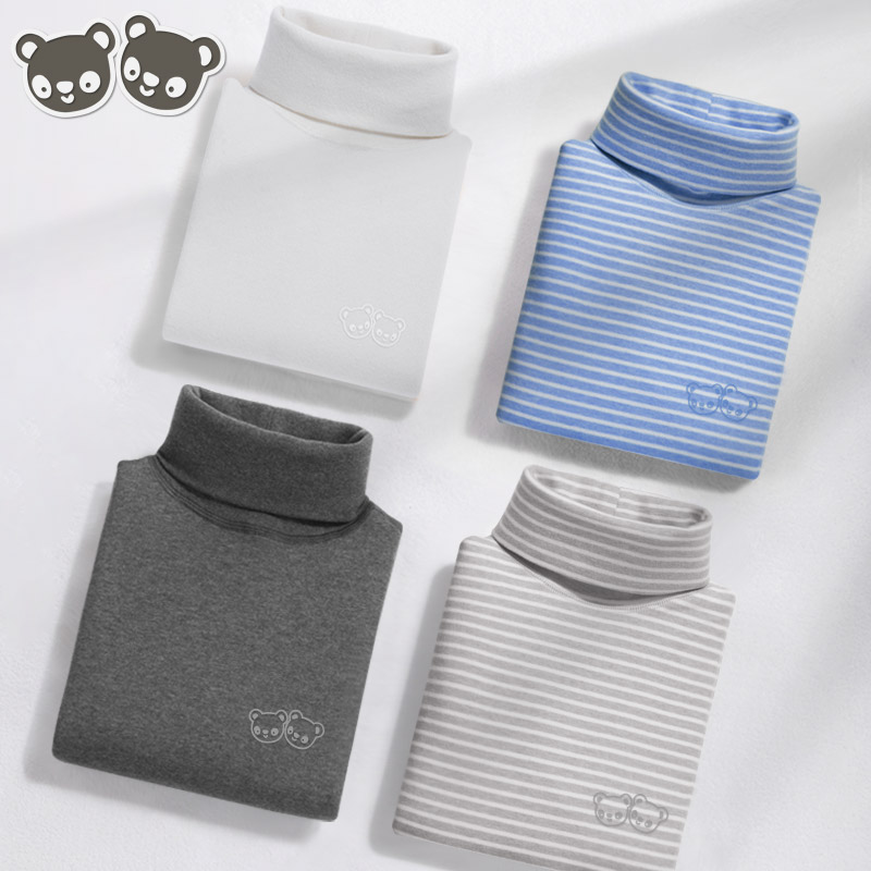 杰弟高领休闲长袖防风保暖打底衫