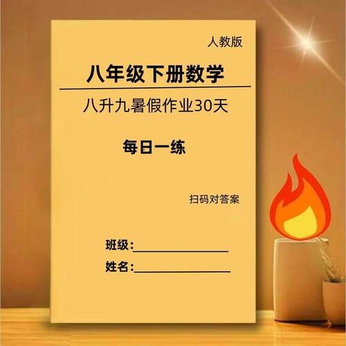 人教版八年级下册数学巩