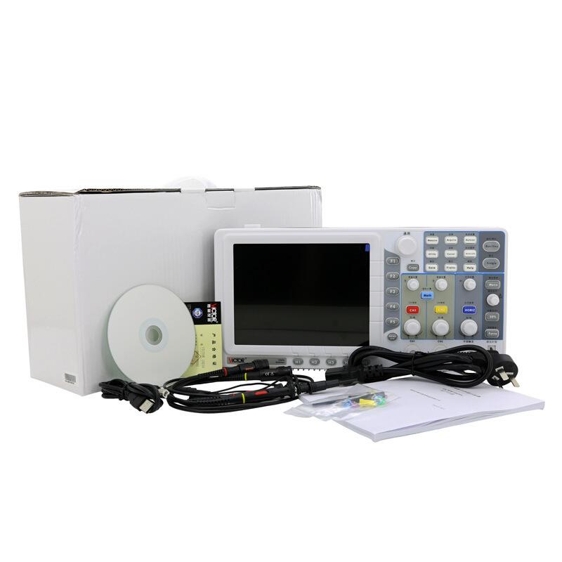 VICTOR胜利VC1025A数字存储示波器 彩色大屏幕 带宽双通道 示波表