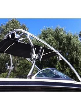 游艇船舶冲浪滑水塔顶棚遮阳篷1350V版黑色O-TB4-1350V