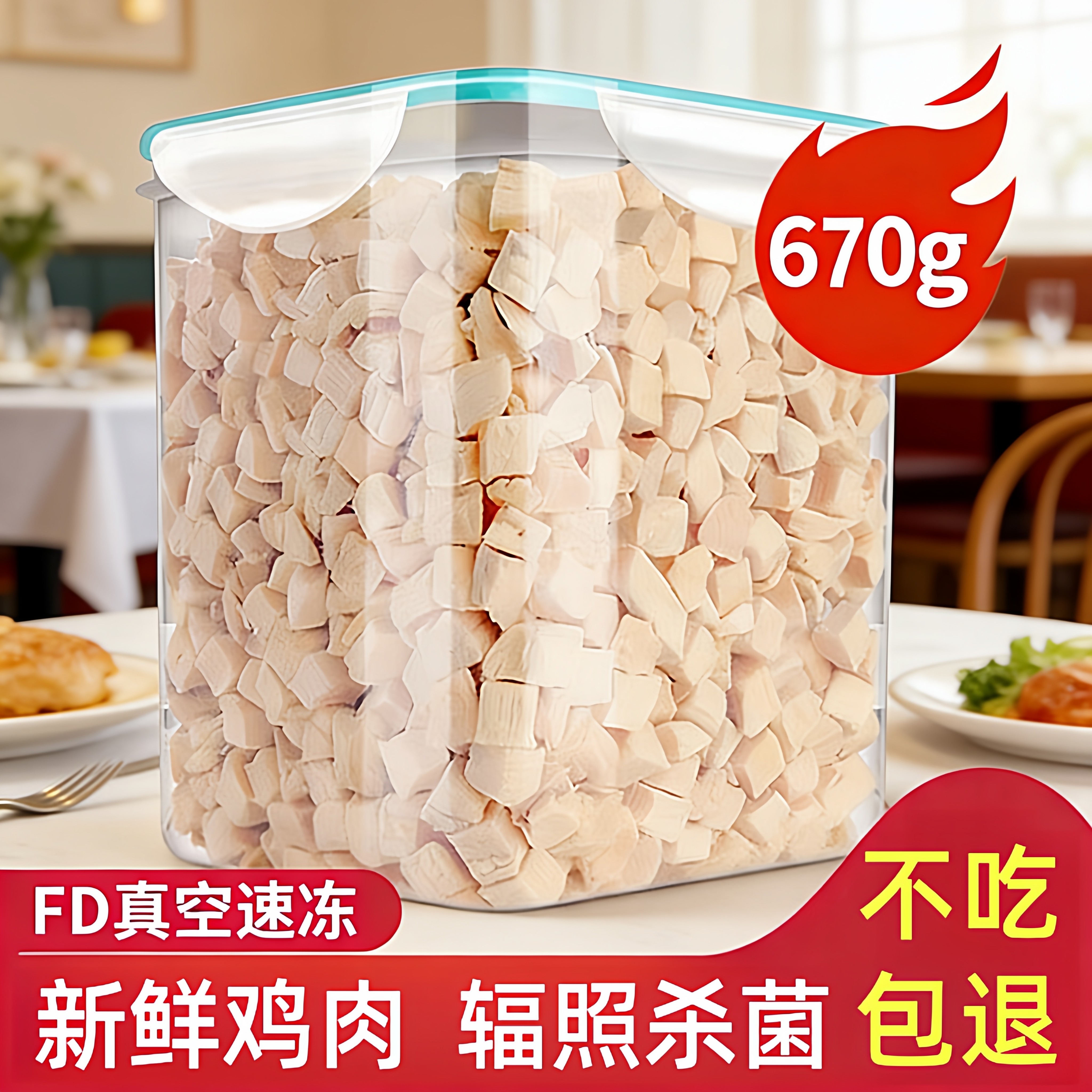 猫咪狗狗冻干鸡肉粒鸡胸肉桶鲜肉速冻适口营养倍加幼猫用宠物零食,宠物/宠物食品及用品,猫冻干零食,淘宝优惠券,粉丝福利购,淘宝优惠卷