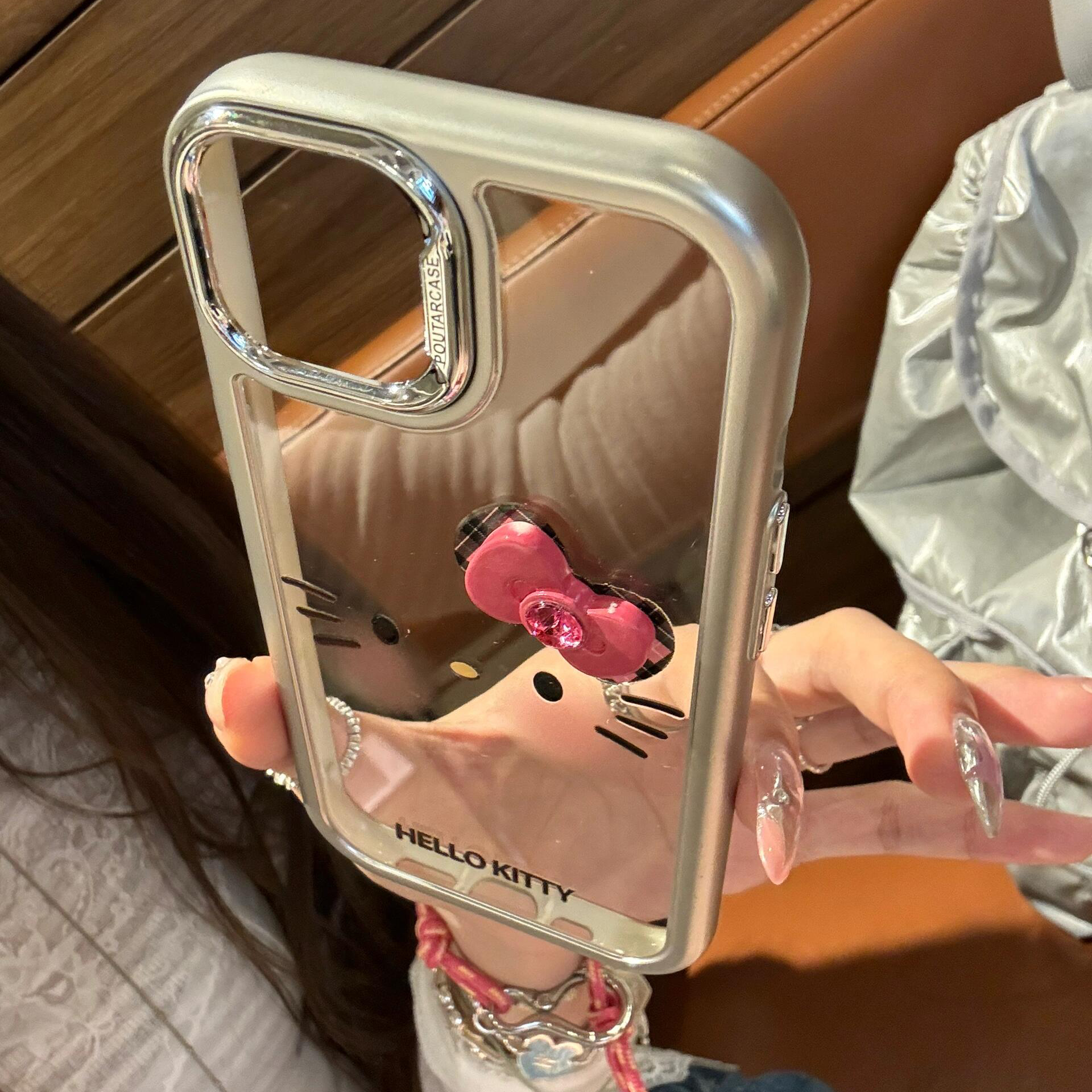 适用苹果亚克力卡通全包防摔