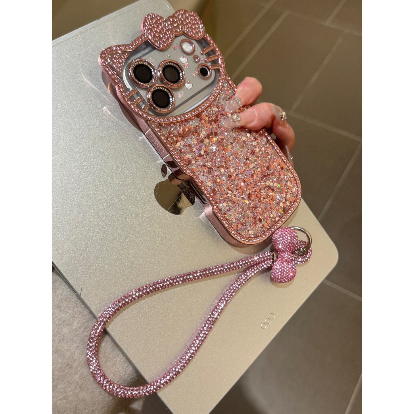 韩系小众轻奢闪钻KT适用苹果17promax手机壳iPhone17女新款16高级感15个性时尚17Pro防摔16pro保护套14网红13,3C数码配件,手机保护套/壳,淘宝优惠券,粉丝福利购,淘宝优惠卷