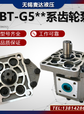齿轮泵CBT-G532 CBT-G563 CBT-G525 CBT-G580 CBT-G550液压油泵