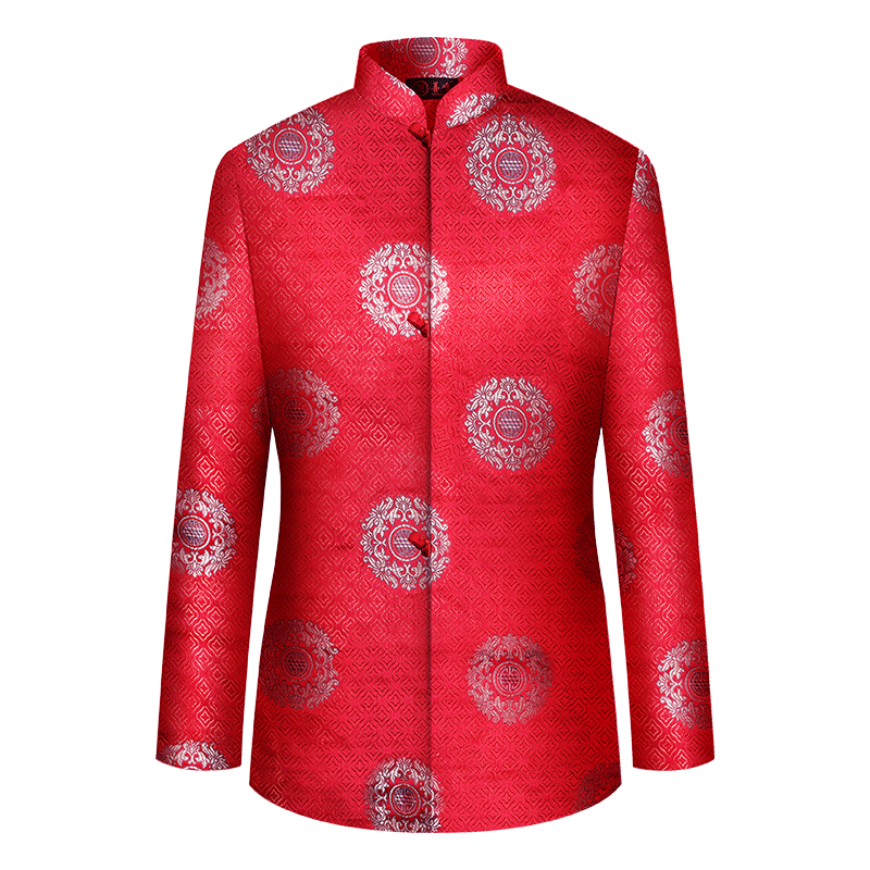 善唯寿衣女全套纳福枣红A款老人寿服生日七件套殡葬用品