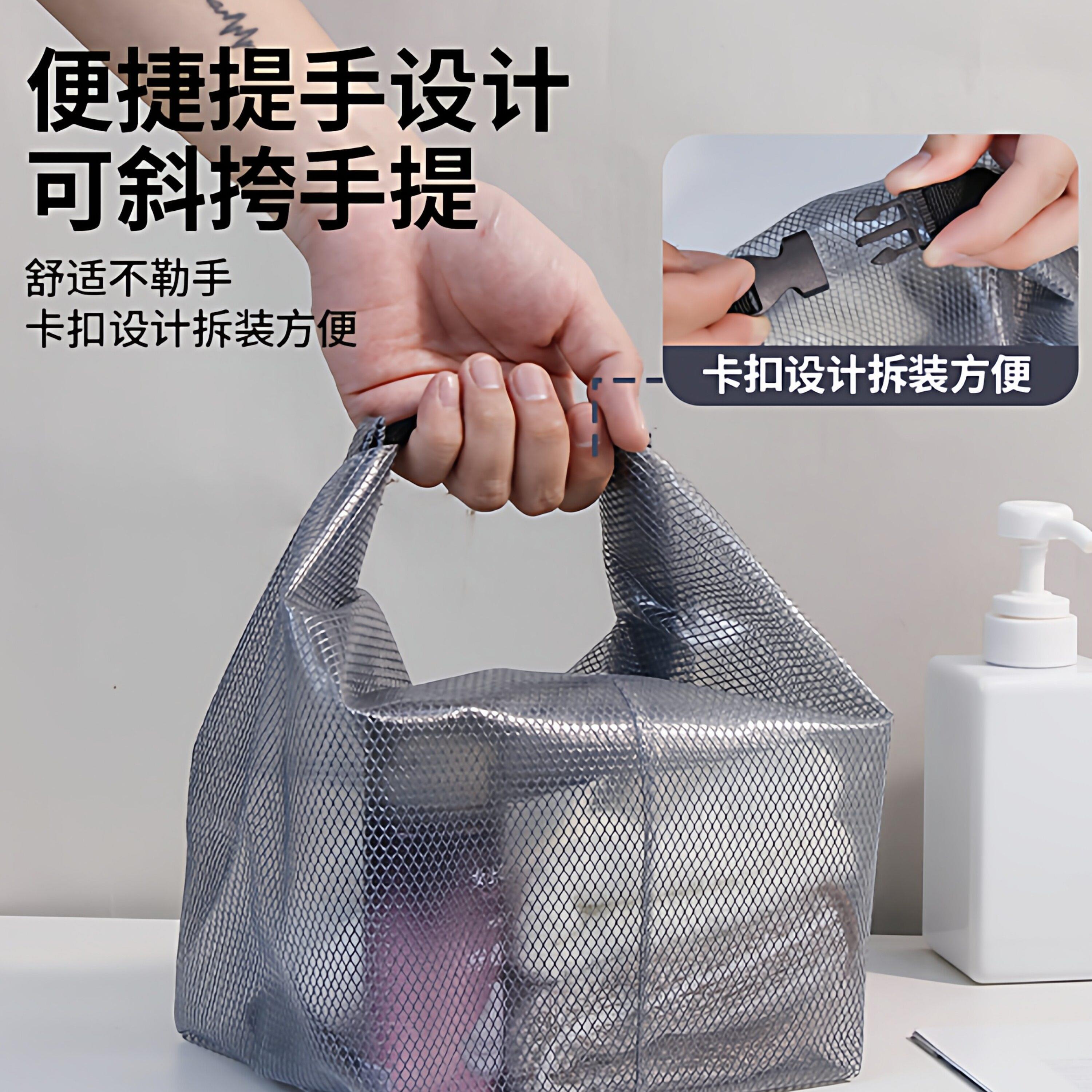 游泳健身防水收纳袋衣物干湿分离大容量束口袋男女户外旅行洗漱包