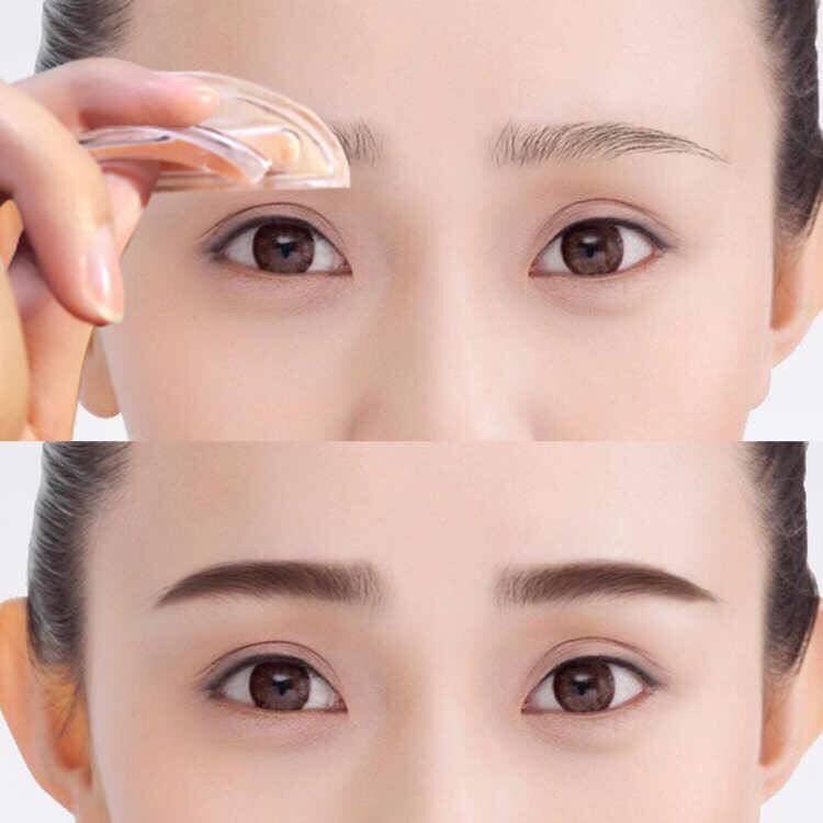 推荐懒人眉毛印章眉防水汗初HTN学粉者眉粉色不脱防画眉女