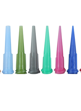 顶宸TT点胶针头塑料针咀点胶机针头斜式防静电针咀8G-30G耗材包邮