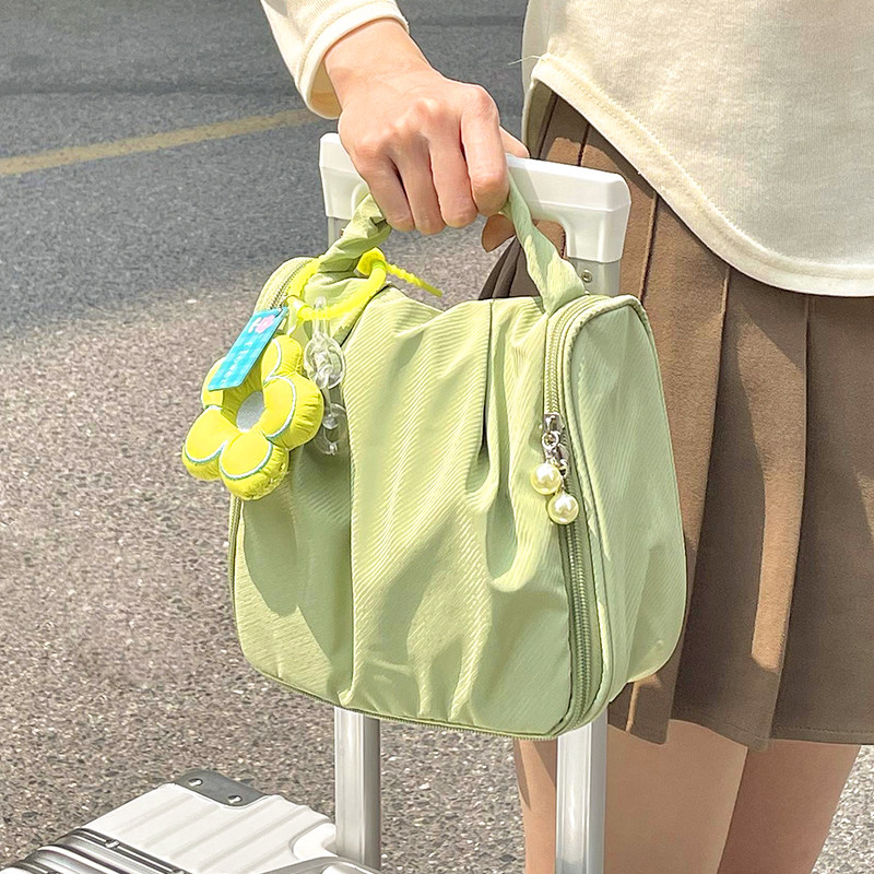 速发便携大容量提级感202新款行旅化妆品洗漱包手高袋