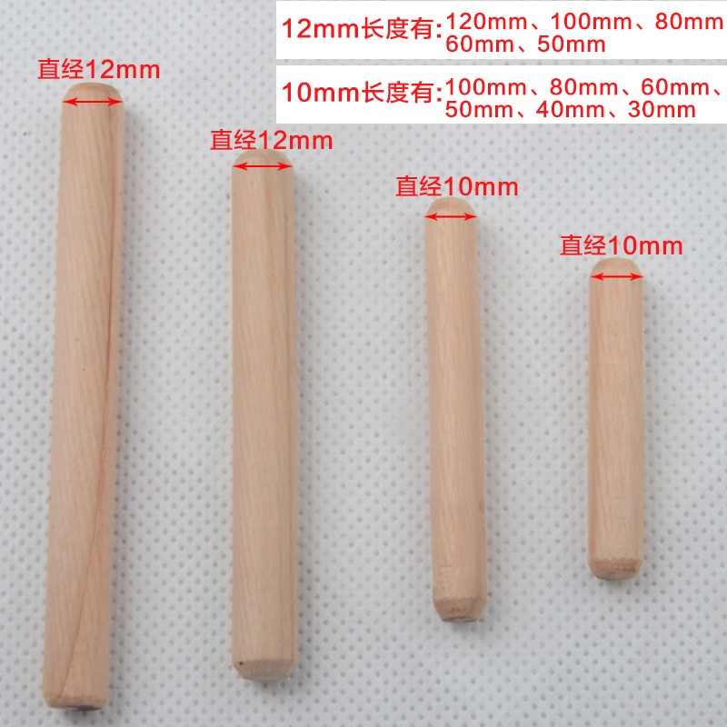 速发木榫钉木栓木塞木销块6.8110..2M丝木梢尖头钻孔填充膨胀螺M
