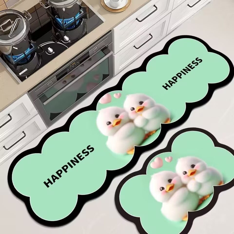 冲量爆款厨房地垫硅藻泥地毯吸水