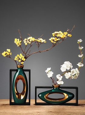 现代简约家居工艺礼品摆饰电视柜摆件客厅创意酒柜玄关博古架装饰