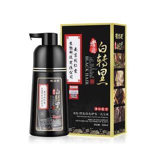 何首乌洗发水洗头式黑发