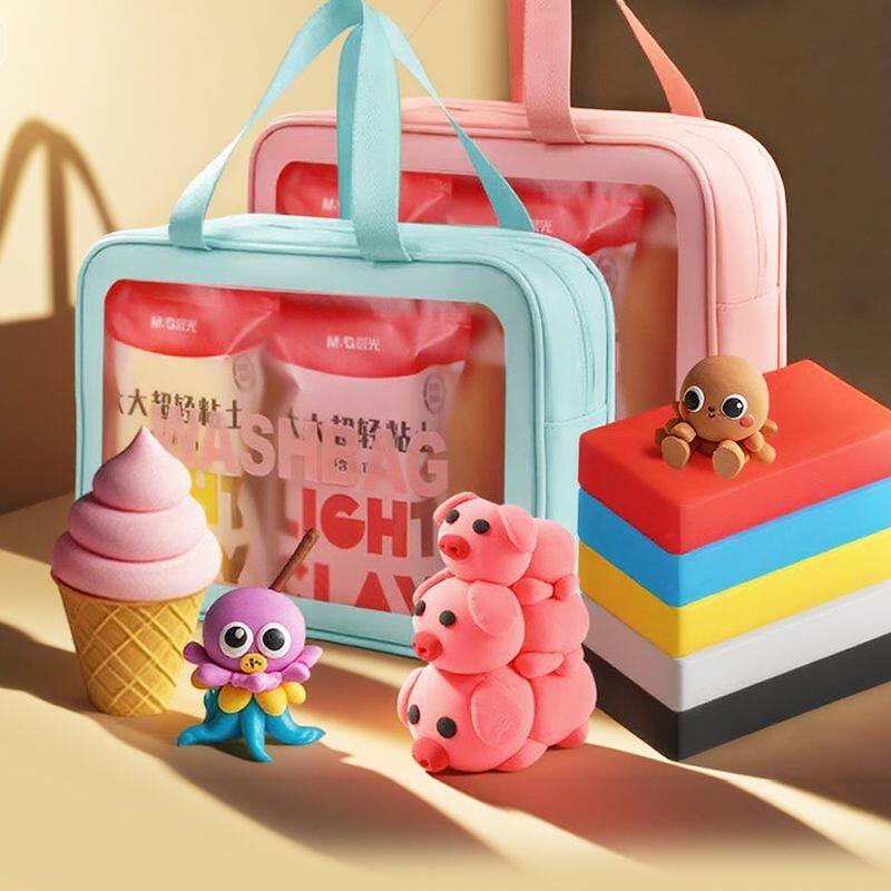 晨光超轻粘土儿童手工diy大包装幼儿园专用无毒彩泥橡皮泥补充装