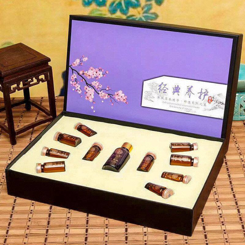 10套身体套盒美容院药油肩颈乳腺淋巴臀胸背全身按摩精油拓客套盒