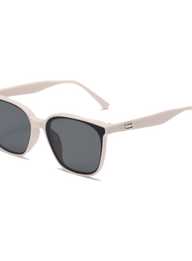 柯诺汐米白墨镜防紫外线开车专用