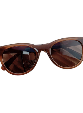 2025新款茶色墨镜女款大框眼镜开车专用防紫外线显脸小偏光太阳镜