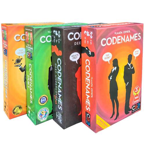英文版Codenames 行动代号推理棋牌玩具聚会策略桌游纸牌机密代号