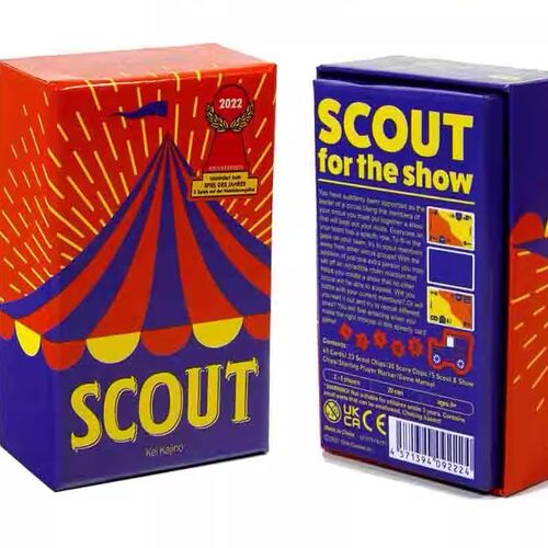 Scout桌游小盒系列Gathering Game Cards马戏多人聚会星探游戏